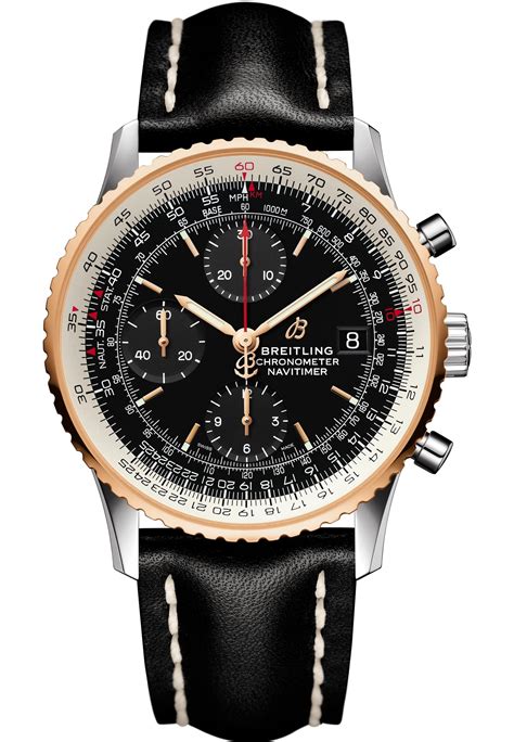 breitling navitimer 41 on wrist|Altro.